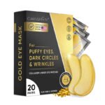 24K gold under-eye patches reduce puffiness, dark circles, and fine lines while hydrating and nourishing the skin. Ideal for all skin types, perfect for a quick, refreshing eye treatment.