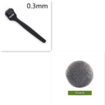 540 Titanium Derma Roller with 0.3mm Microneedles for Face, Beard, Hair, and Scalp – Premium Microneedling Tool for Men and Women, Includes Protective Storage Case