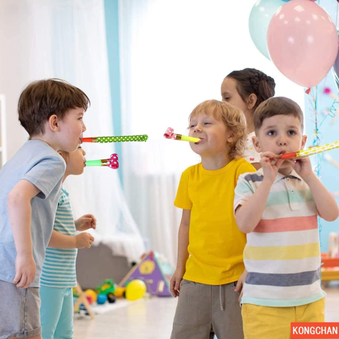 These colorful party blowouts are fun, durable, and perfect for any celebration. Great for party favors and creating a lively atmosphere!