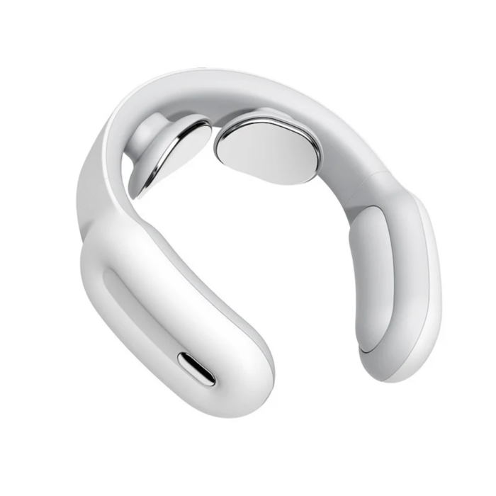 Relieve neck pain and tension with our Smart Heated Neck Massager! Featuring TENS therapy, heat compression, and a portable, ergonomic design — perfect for quick relaxation anytime, anywhere.